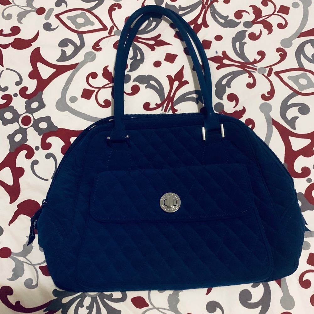 Vera Bradley Turnlock Satchel